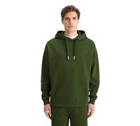 Scotch & Soda Men's Core-3 Crosses Hoodie Hooded Sweatshirt, Khaki, M