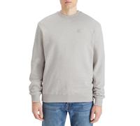 Scotch & Soda Men's Core-Logo Sweatshirt, Grey Melange, XXL