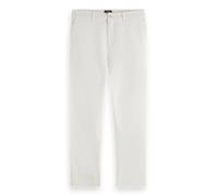 Scotch & Soda Men's Drift Chino Pants, Off White, 33W / 32L