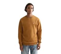 Scotch & Soda Men's Essential Badge Logo Crewneck Sweatshirt, Cathay Spice 210, M