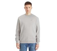 Scotch & Soda Men's Core-Logo Sweatshirt, Grey Melange, M