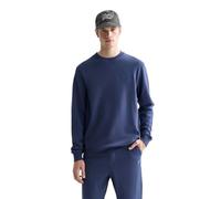 Scotch & Soda Men's Essential Badge Logo Crewneck Sweatshirt, Oceana 401, M