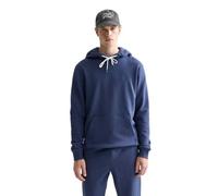 Scotch & Soda Men's Essential Badge Logo Hooded Sweatshirt, Oceana 401, XXL