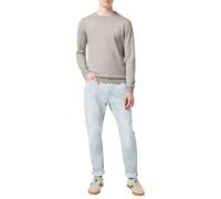 Scotch & Soda Mens Essential Crewneck Pullover Sweater, Highway Grey, S UK
