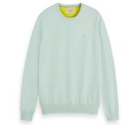 Scotch & Soda Men's Essential Ecovero Sweaters Pullover, Seafoam 0514, S