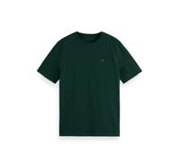 Scotch & Soda Men's Seasonal core-Logo Regular fit t-Shirt, Amsterdam Green, S