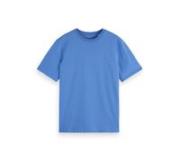 Scotch & Soda Mens Essential Logo T-Shirt, Blue Bonnet, L UK