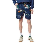 Scotch & Soda Men's Fave-Relaxed fit Printed Tencel Bermuda Short, Abstract Island Night AOP, 31W