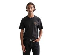 Scotch & Soda Men's Front Left Chest Artwork T-Shirt, Meteorite, XXL
