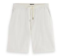 Scotch & Soda Men's Linen Shorts - Fave Cotton Linen, Short Pants, Solid Color