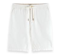 Scotch&Soda Men's Linen Shorts - Fave Cotton / Twill Bermuda Shorts, half-Height