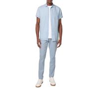 Scotch & Soda Seasonal Core Short Sleeve Shirt Blue L Men