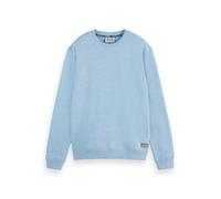 Scotch & Soda Men's Melange Sweatshirt, Spring Blue, XL