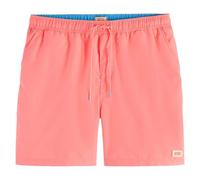 Scotch & Soda Men's Mid Length Swimshort Swim Shorts, Washed Neon Peach, XXL