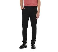 Scotch & Soda Men's Mott Chino Pants, Black, 34 W/32 L