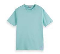 Scotch & Soda Men's Relaxed-fit raw Edge T-Shirt, Sea Blue, M