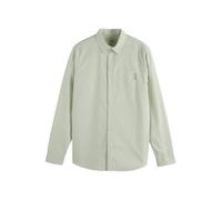 Scotch & Soda Men's Regular fit Oxford Shirt, Pistachio Stripe, L