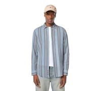 Scotch & Soda Men's Regular-Fit Shirt, Soft Camel Stripe, L