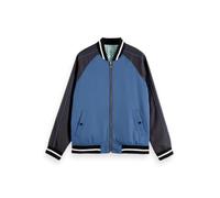 Scotch & Soda Men's Reversible Bomber Jacket, Luna Ditsy Green AOP 401,