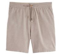 Scotch & Soda Men's Seasonal core-Fave Cotton/Linen Twill Bermuda Shorts, Highway Grey, 36W