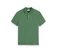 Scotch & Soda Men's Seasonal core-Logo Pique Polo Shirt, Sage Green, S