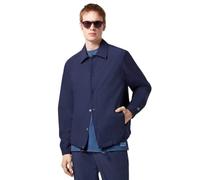 Scotch & Soda Men's Stretch Nylon-Blend Coach Jacket Jacket, Navy 401,