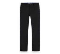 Scotch & Soda Men's Stuart Chino-Slim Fit, Black, 33 W/34 L