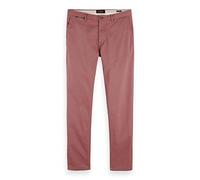 Scotch & Soda Men's Stuart-Classic Chino Trouser, Pink (Pink Smoke 3194), W33/L34 (Size: 33/34)