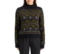 Scotch & Soda Metallic Fair Isle Pullover Evening Black size M | Knitted Sweaters Outlet | Women | Black M