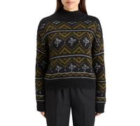 Scotch & Soda Metallic Fair Isle Pullover Evening Black size M | Knitted Sweaters Outlet | Women | Black M
