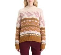 Scotch & Soda Metallic Fair Isle Pullover Tobacco size XL | Knitted Sweaters Outlet | Women XL