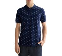 Scotch & Soda Micro Allover Print Jersey Regular Fit Polo