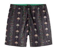 Scotch & Soda Mid Length Swim Short All Over Print, Multi Palmtrees 6100, M
