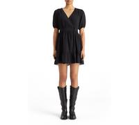 Scotch & Soda Mini Wrap Dress Evening Black size 40 | Mini Dresses Outlet | Women | Black 40