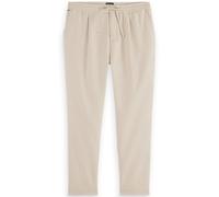 Scotch & Soda Morton - Cotton/wool Blend Twill Jogger Parchment Melange size W31L32 | Sweatpants Outlet | Men | White W31L32