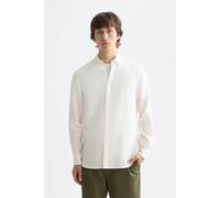 Scotch & Soda Nos Linen Regular-fit Shirt Off White size S | Casual Shirts Outlet | Men | White S