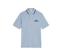 Scotch & Soda Pique Ss Polo Sky/pewter size S | Poloshirts Outlet | Men S
