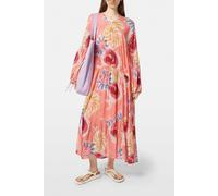 Scotch & Soda Printed Crinkle Maxi Dress Abstract Sun Pink size 34 | Maxi Dresses Outlet | Women | Pink 34