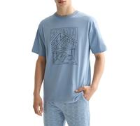 Scotch & Soda Relaxed Fit Logo T-Shirt Faded Denim