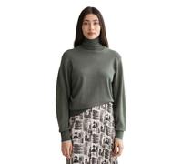 Scotch & Soda Relaxed Fit Roll High Neck Sweater Green L Woman