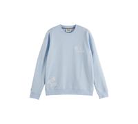 Scotch and Soda Sweater Embroidered Light Light blue Blue size L
