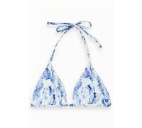 Scotch & Soda Reversible Bikini Top Shell Batik Blue size S | Bikinis Outlet | Women | Blue S