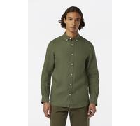 Scotch & Soda Seasonal Core - Regular Fit Linen Shirt Army size S | Formal Shirts Outlet | Men | White S
