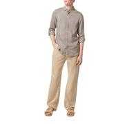 Scotch & Soda Seasonal Core Regular Fit Linen Shirt, Highway Grey 030, S