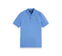 Scotch & Soda Men's Logo Polo Shirt, Blue Bonnet, M