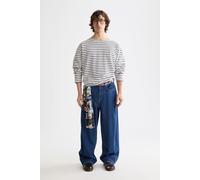 Scotch & Soda Seasonal Super Loose Pleat Front Jeans - Forever Blue Foreve size W29L30 | Relaxed Fit Jeans Outlet | Men | Blue W29L30