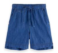 Scotch & Soda Sporty Utility Short in Lightweight Denim, Washed Indigo 417, M