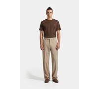 Scotch & Soda Ss Double Neck Graphic Tee Dark Brown size M | T-shirts Outlet | Men | Brown