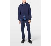 Scotch & Soda Stretch Nylon-blend Coach Jacket Navy size L | Light Jackets Outlet | Men | Blue L