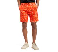 Scotch & Soda Stuart- Printed Stretch-cotton Surfer Boat Red Aop size 30 | Shorts Outlet | Men | Red 30